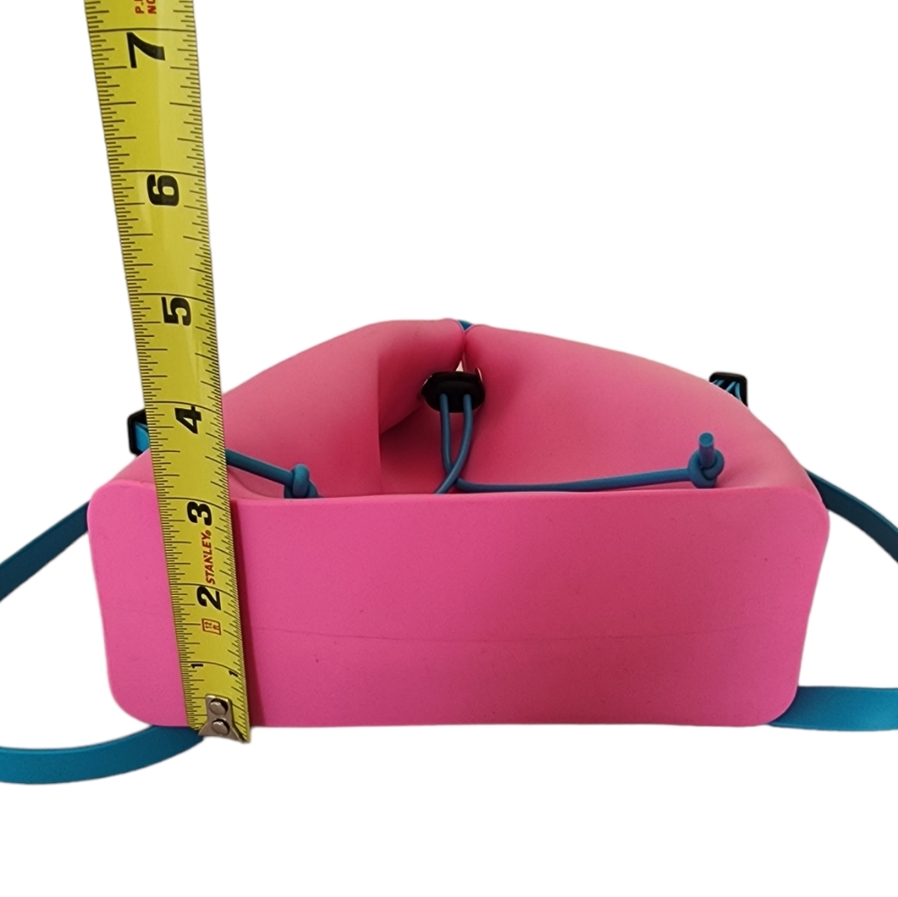 Pink Drawstring Back Pack for Girls - Picture 6 of 12